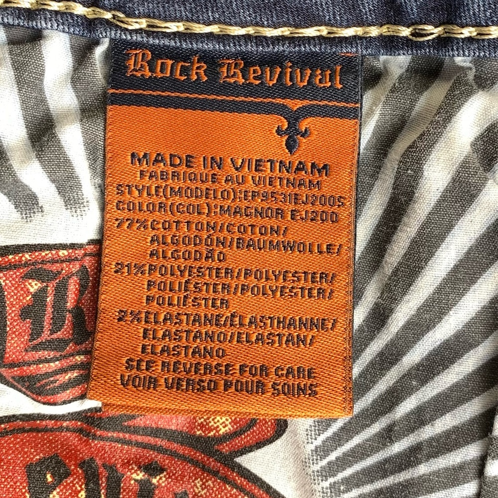 ⭐️Rock Revival Magnor Easy Straight Denim Jean Size 31 - Picture 14 of 16